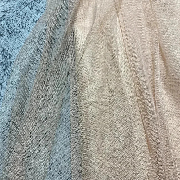 Jenny Yoo Dress Pink Peach Orange Annabelle Convertible Bridesmaid Dress Size 12 - Picture 15 of 16